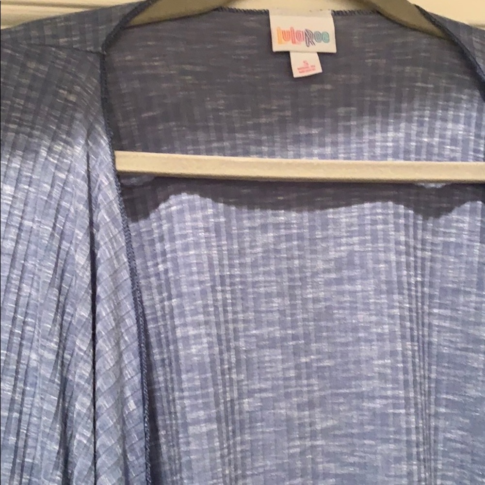 LulaRoe Small Shirley Periwinkle color NWT